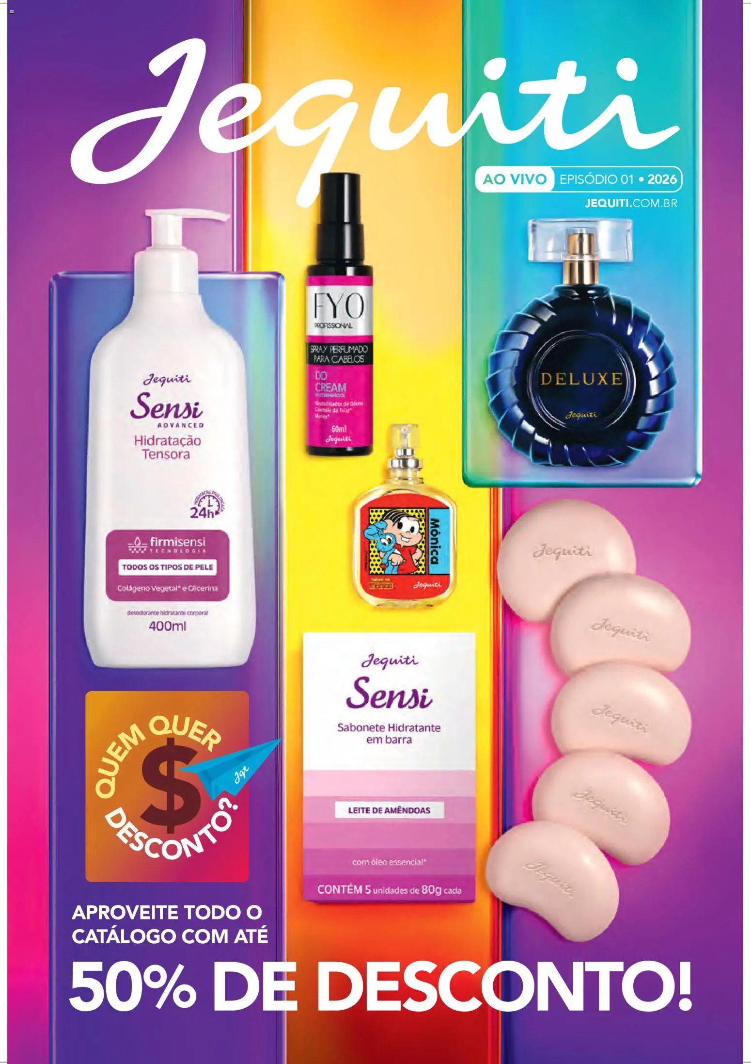 Jequiti - Revista 01/2026 - página 1- válido a partir de 29/12/2025
