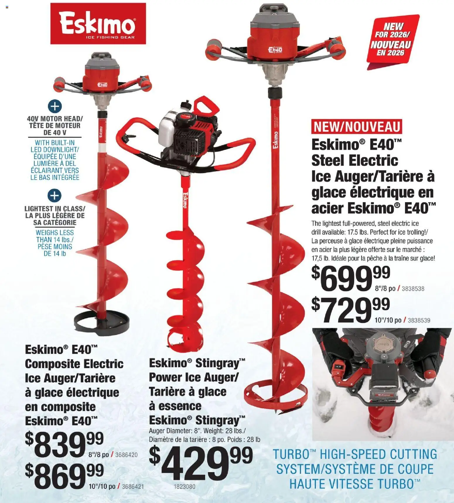 Cabelas - 2025 Ice Fishing Catalogue - page 22- valid from Nov 21, 2025
