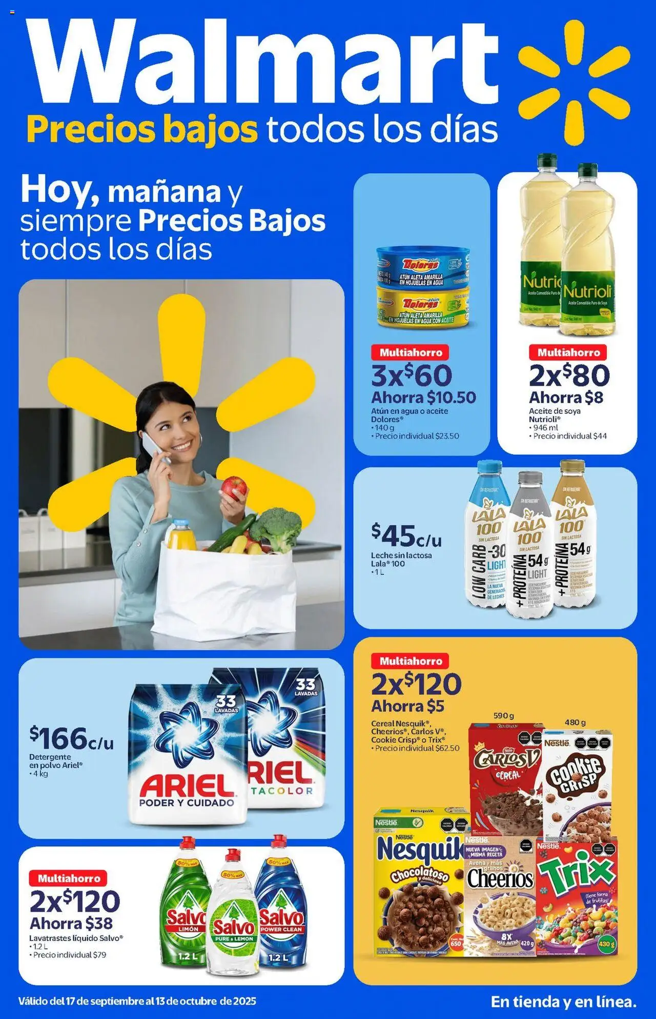 Walmart - Folleto - página 1- válido desde 17/09/2025
