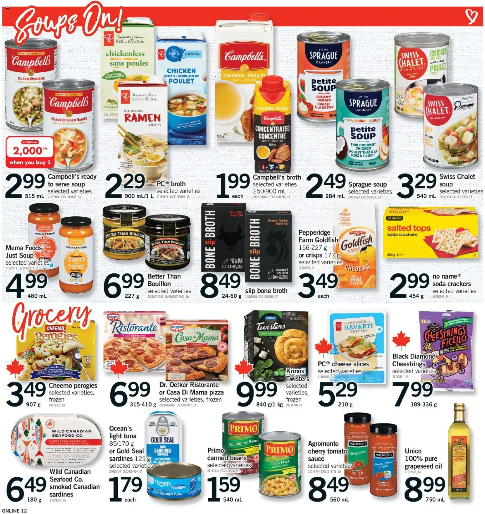 Fortinos weekly flyer / circulaire - page 12- valid from Feb 26, 2026