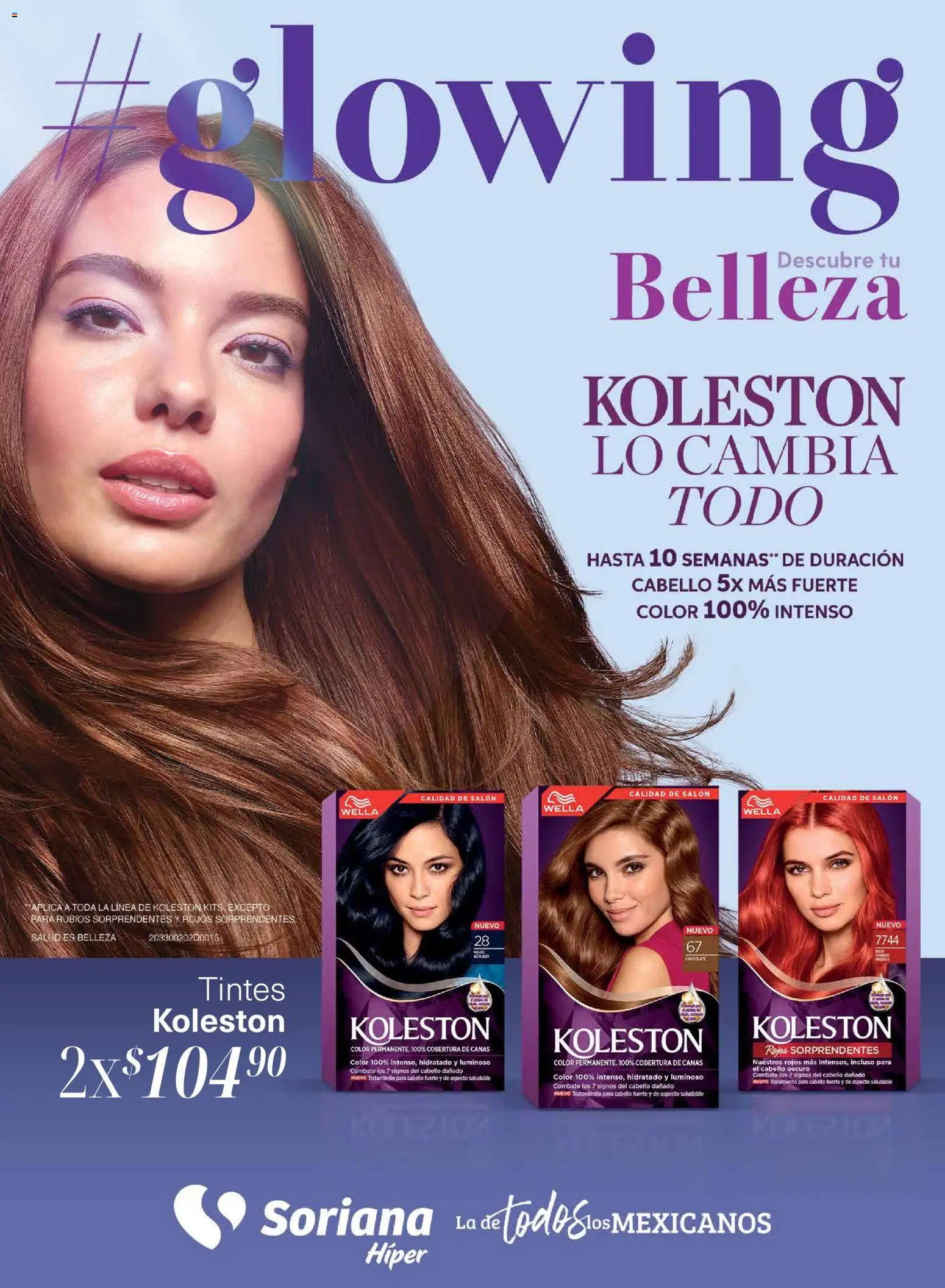 Soriana - Descubre tu belleza Glowing Híper Nacional - página 1- válido desde 30/10/2025