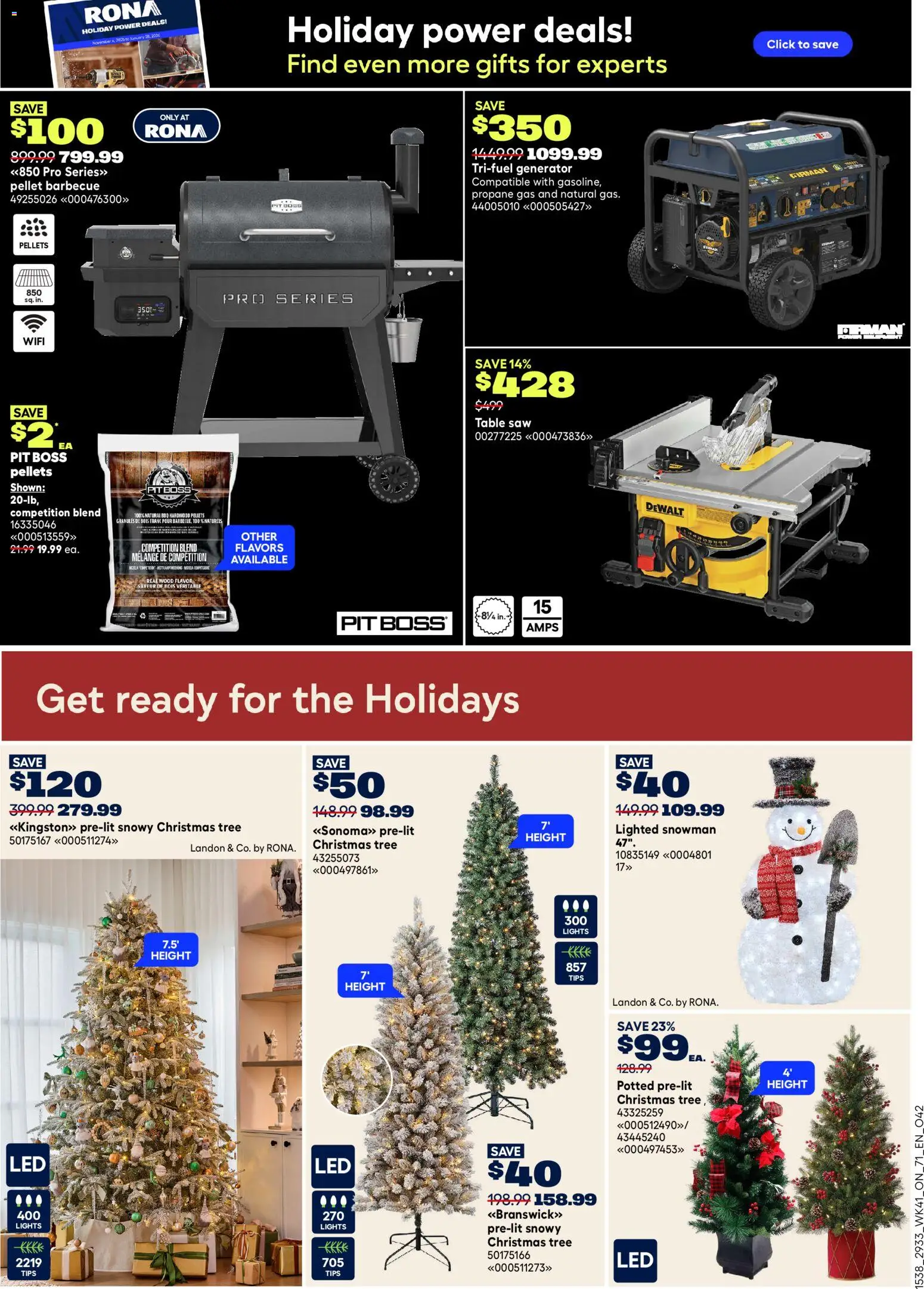 Rona - Black Friday  - page 3- valid from Nov 6, 2025