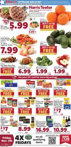 Preview Harris Teeter Weekly Ad - NC valid from 11/05/2025