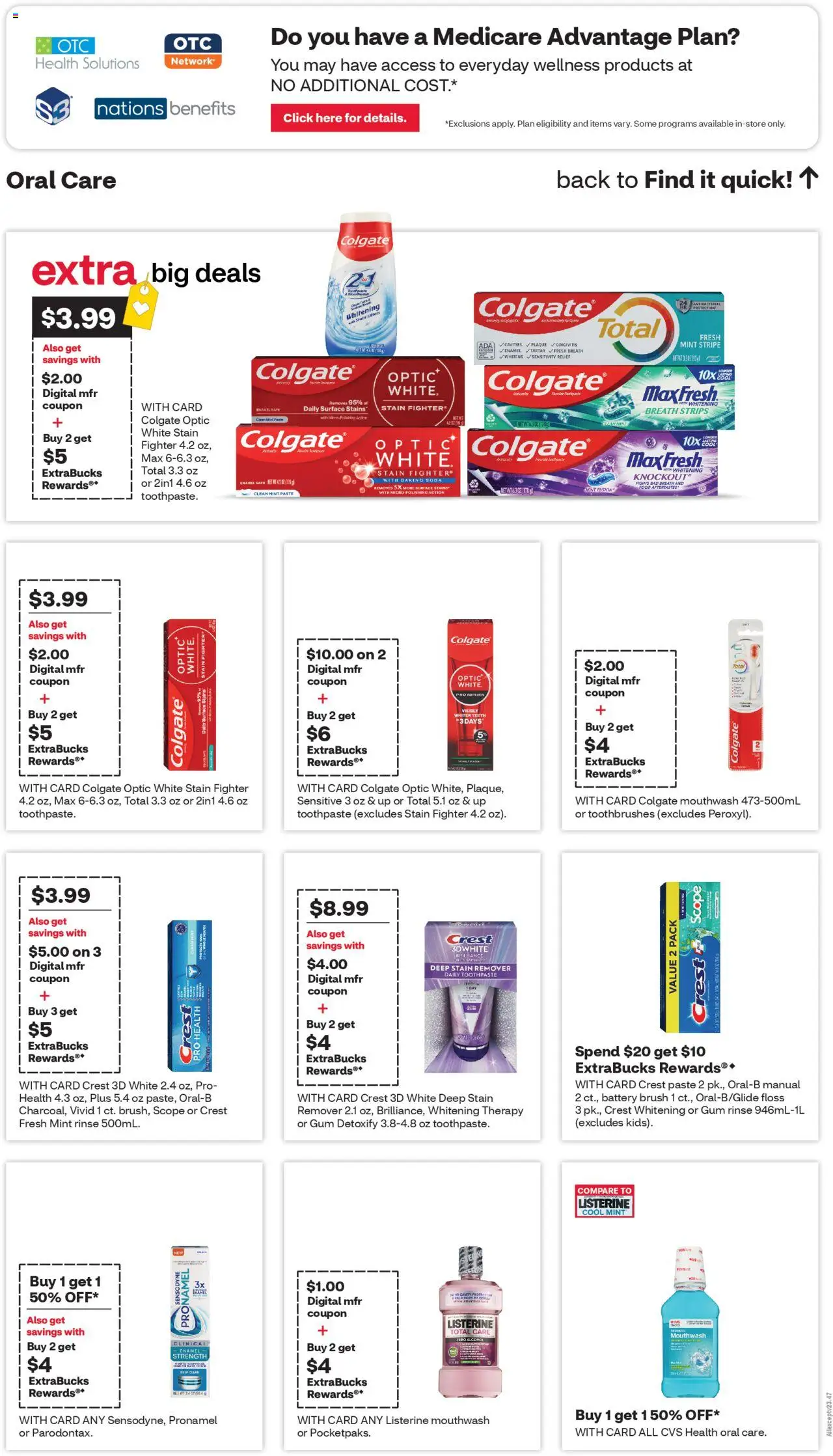 CVS Pharmacy Weekly Ad - OH - page 15- valid from 07/20/2025