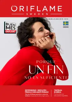 Oriflame Buen Fin válido desde 25/10/2025