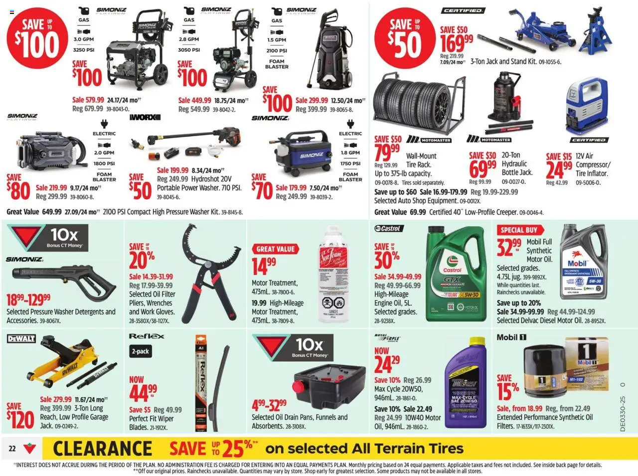 Canadian Tire weekly flyer / circulaire - page 32- valid from Jul 18, 2025