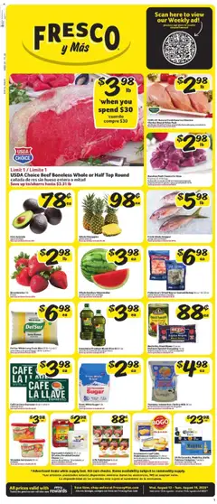 Preview Fresco y Más Weekly Ad valid from 08/13/2025