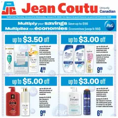 Preview Jean Coutu - More savings flyer valid from Jan 8, 2026