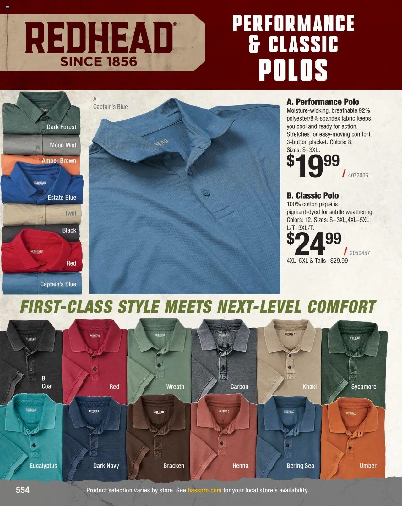 Cabela's Spring Fishing Master 25 - page 554- valid from 01/27/2025