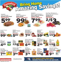 Preview Hannaford Weekly Ad valid from 10/19/2025
