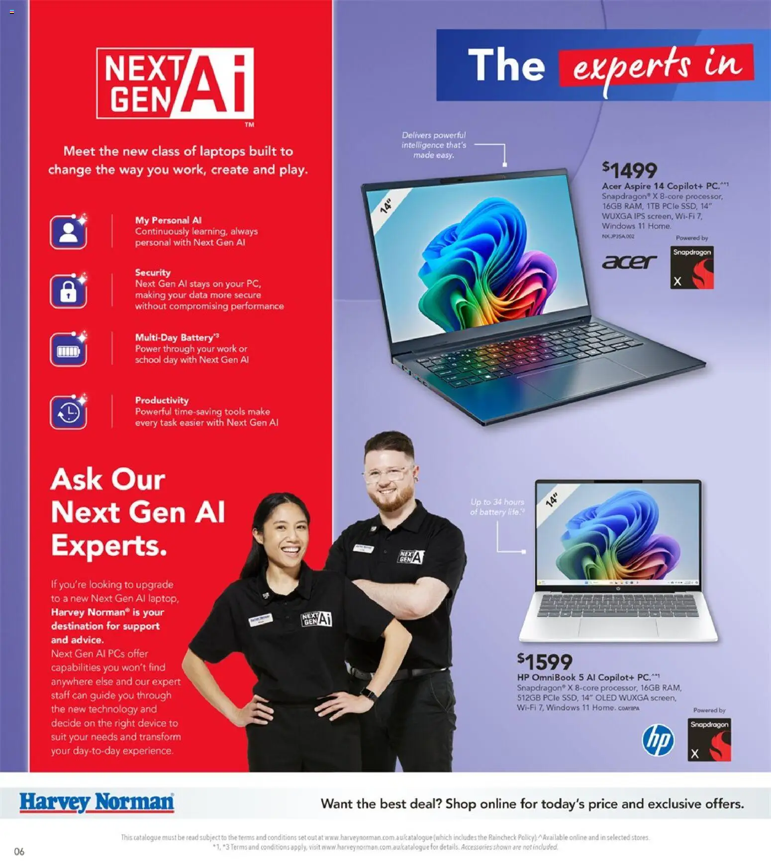 Harvey Norman  Catalogue  - page 6- valid from 14/01/2026