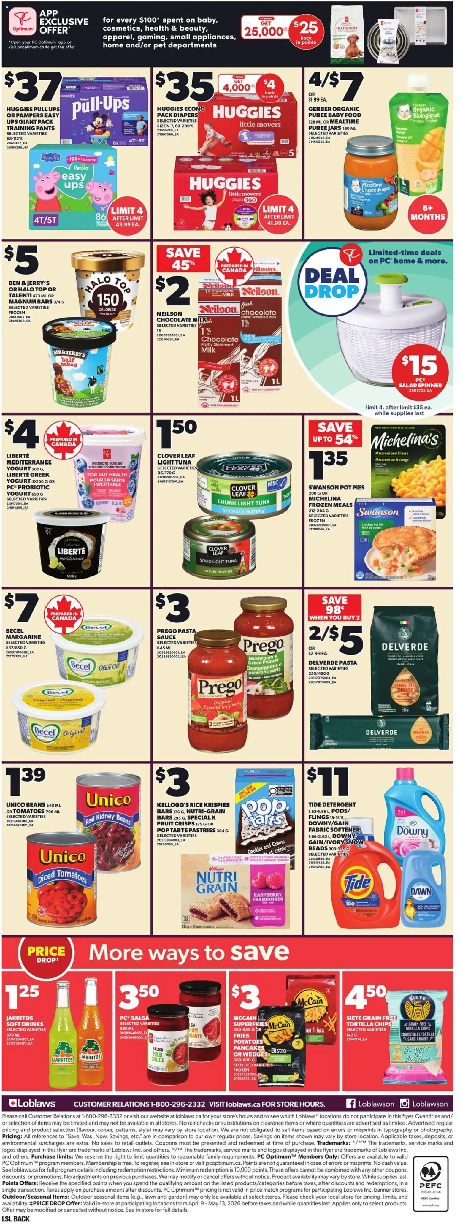 Loblaws weekly flyer / circulaire - page 5- valid from Apr 16, 2026