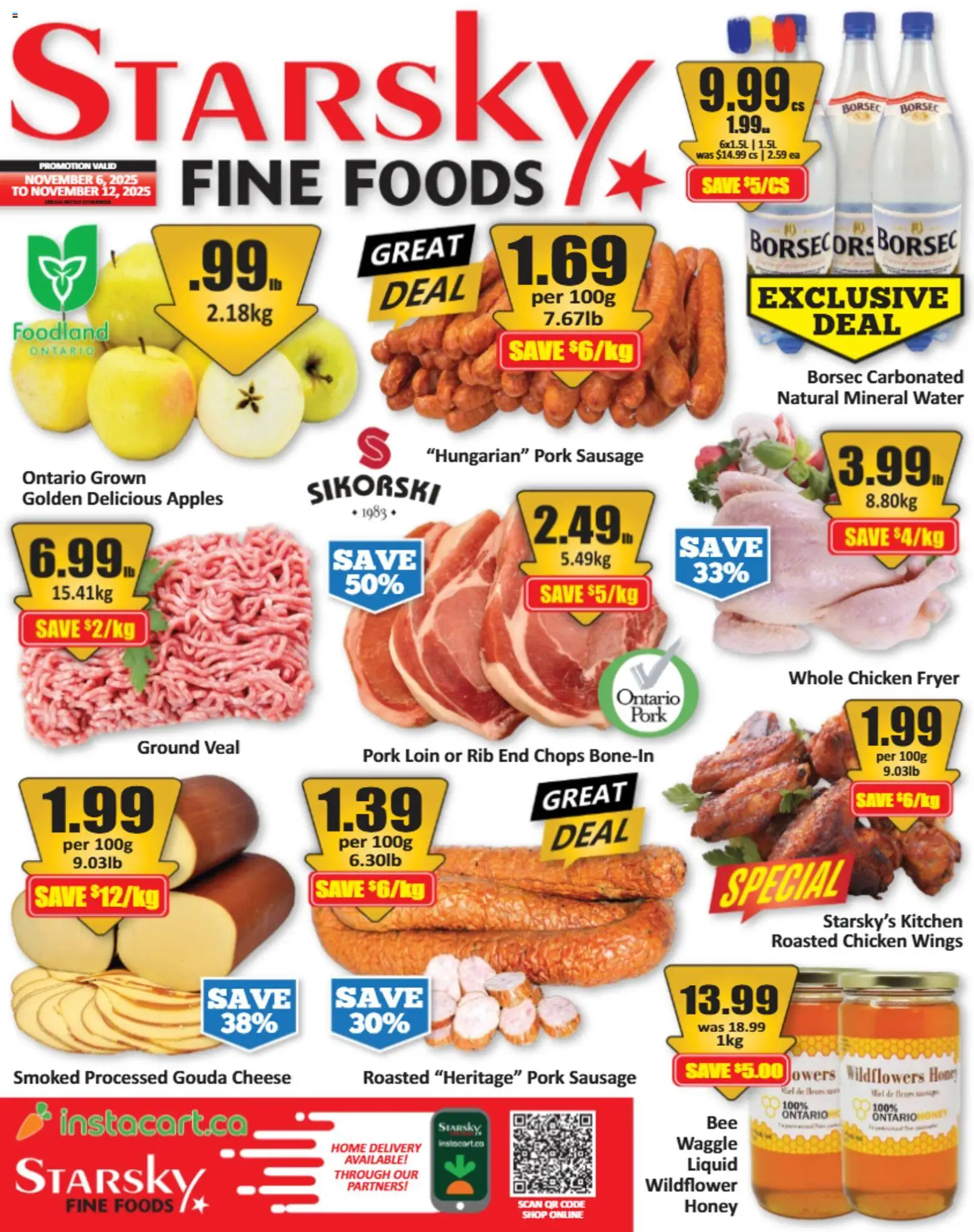 Starsky weekly flyer / circulaire - page 1- valid from Nov 6, 2025