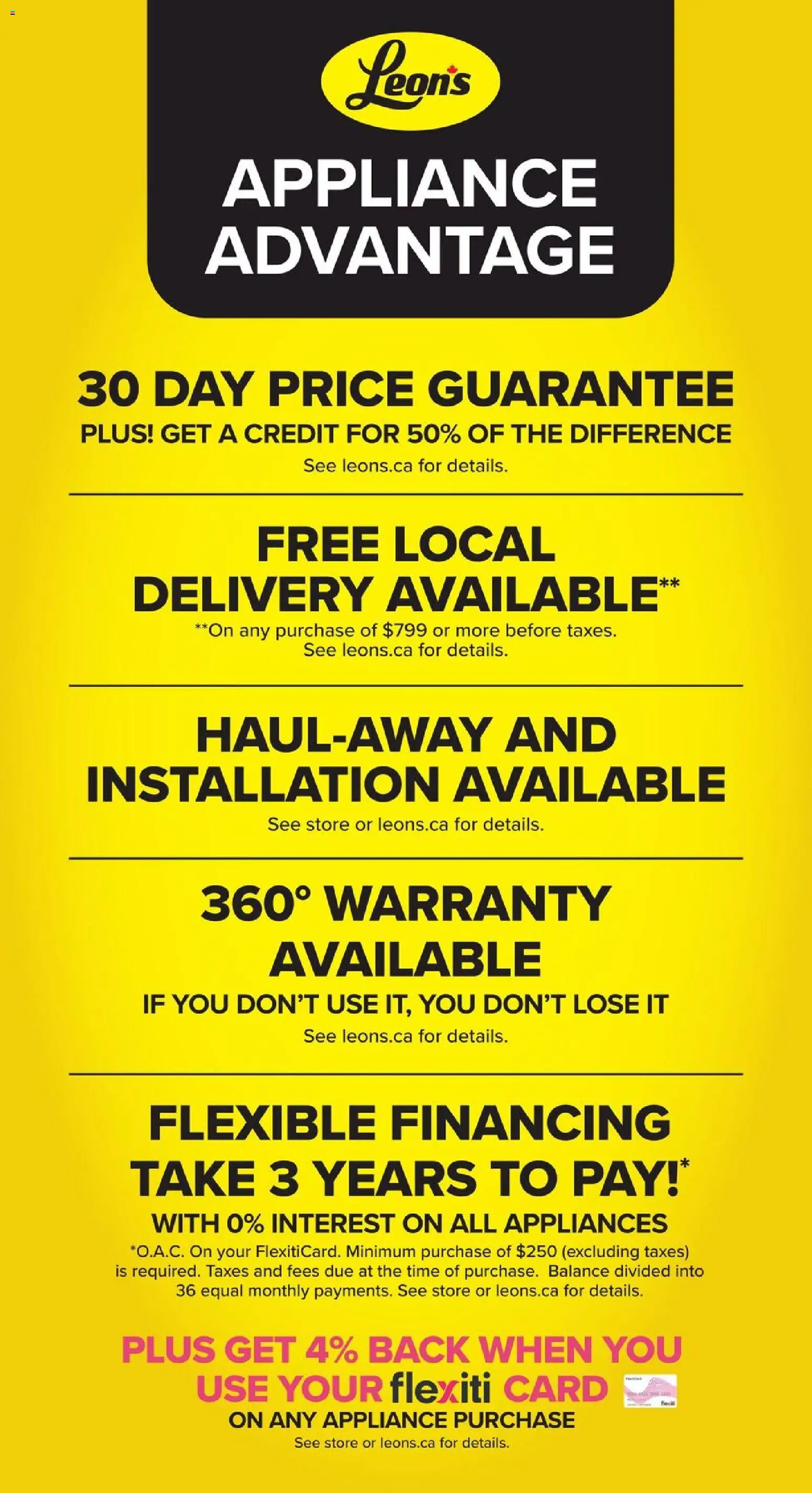 Leon's - BBFL Appliances - page 2- valid from Nov 6, 2025