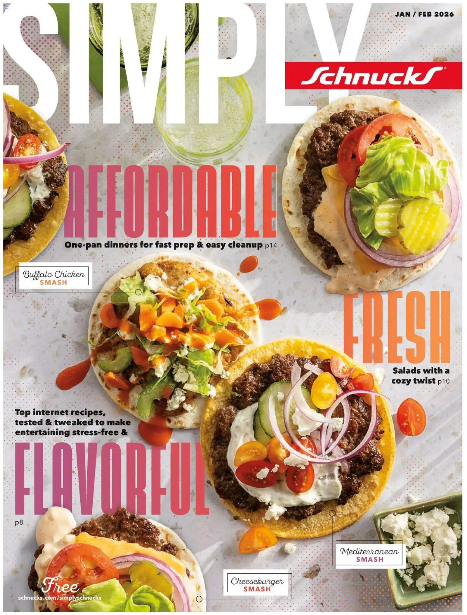 Schnucks Monthly Ad - page 1- valid from 01/01/2026