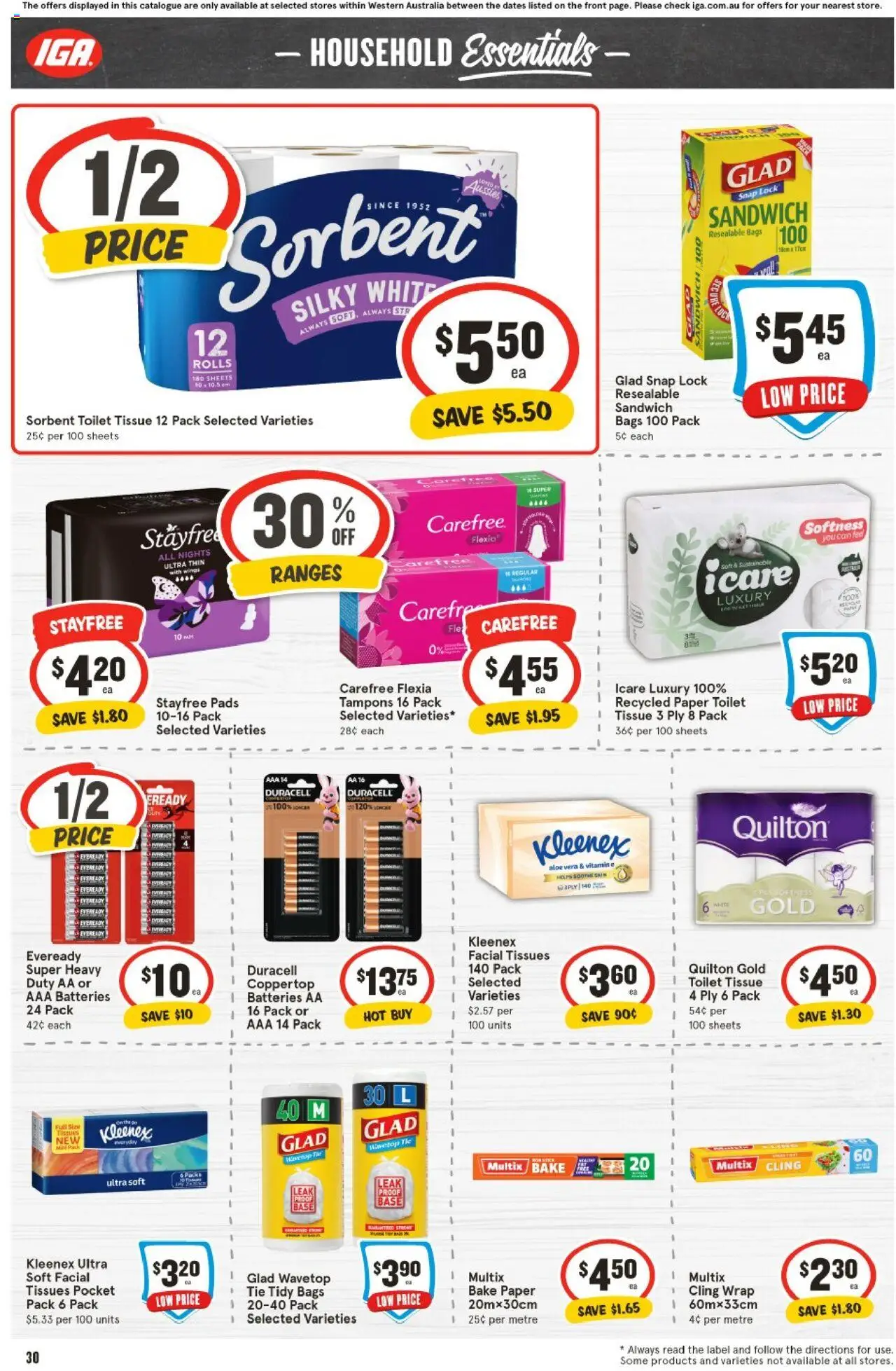 IGA Catalogue WA - page 36- valid from 16/07/2025