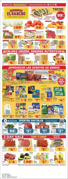 Preview El Rancho - Weekly Ad valid from 01/14/2026