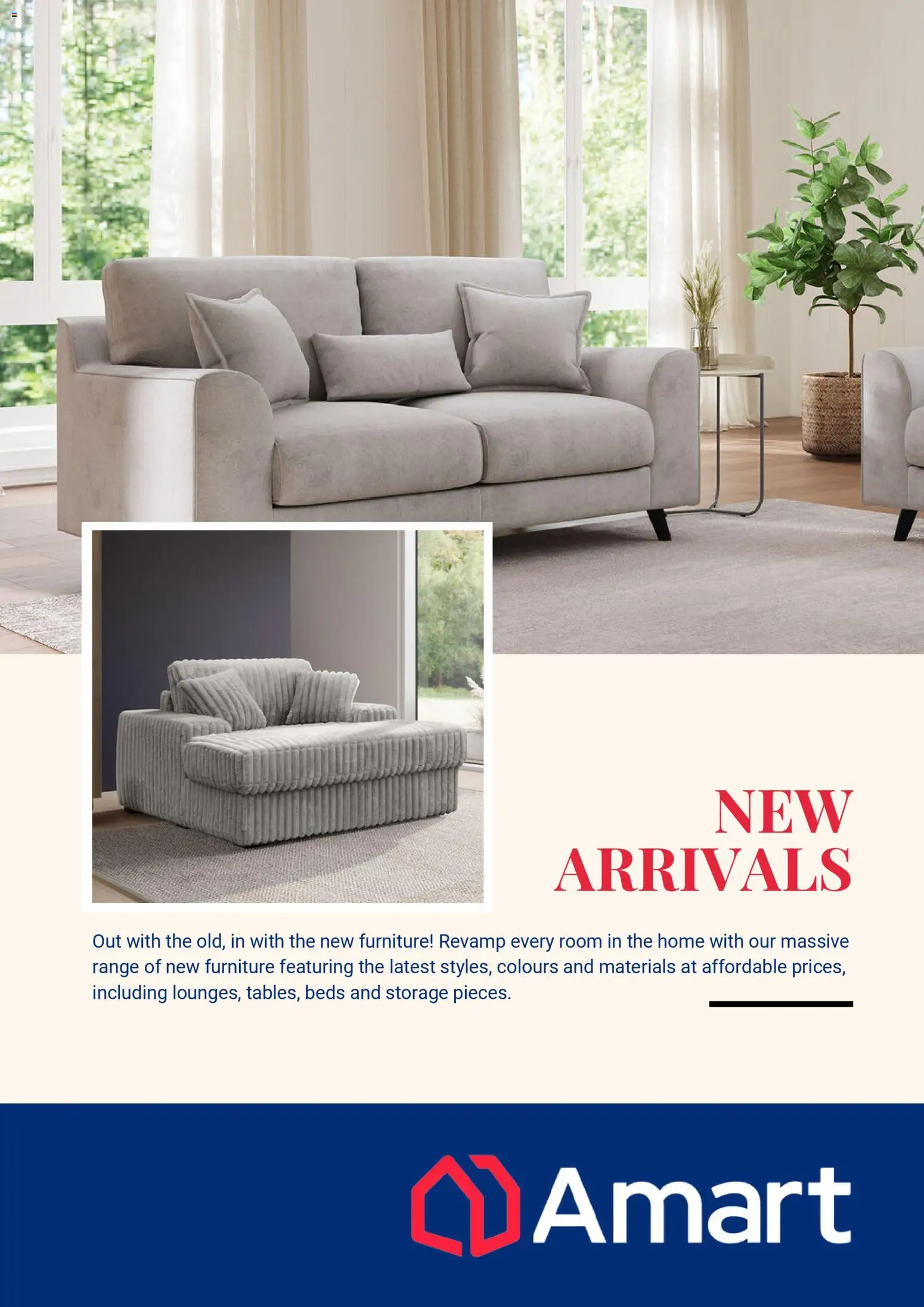 Amart Furniture Catalogue  - page 1- valid from 13/02/2026