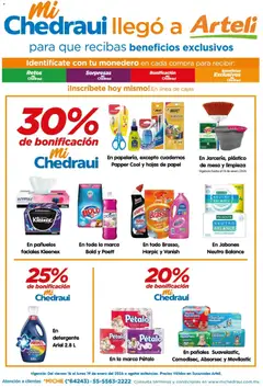 Arteli folleto Bonificación válido desde 16/01/2026