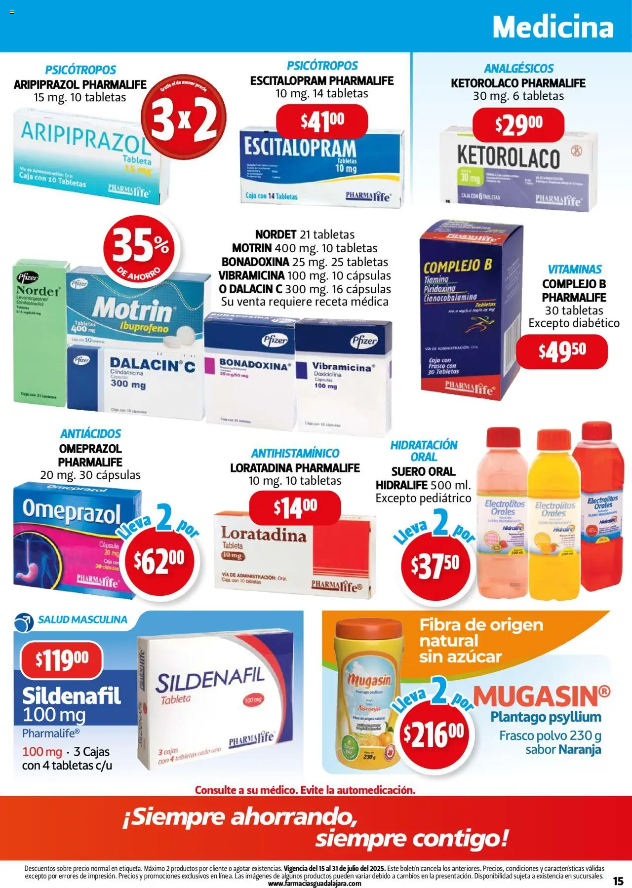 Farmacia Guadalajara - Catálogo - página 15- válido desde 15/07/2025