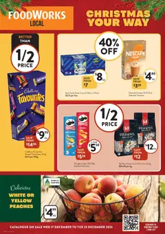 Foodworks catalogue preview - valid from 17/12/2025
