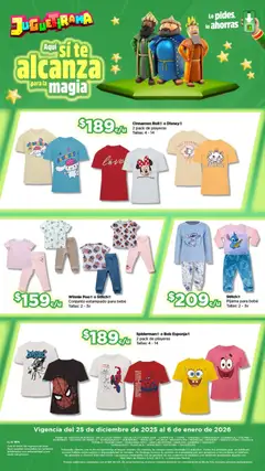 Bodega Aurrerá folleto Juguetirama válido desde 25/12/2025