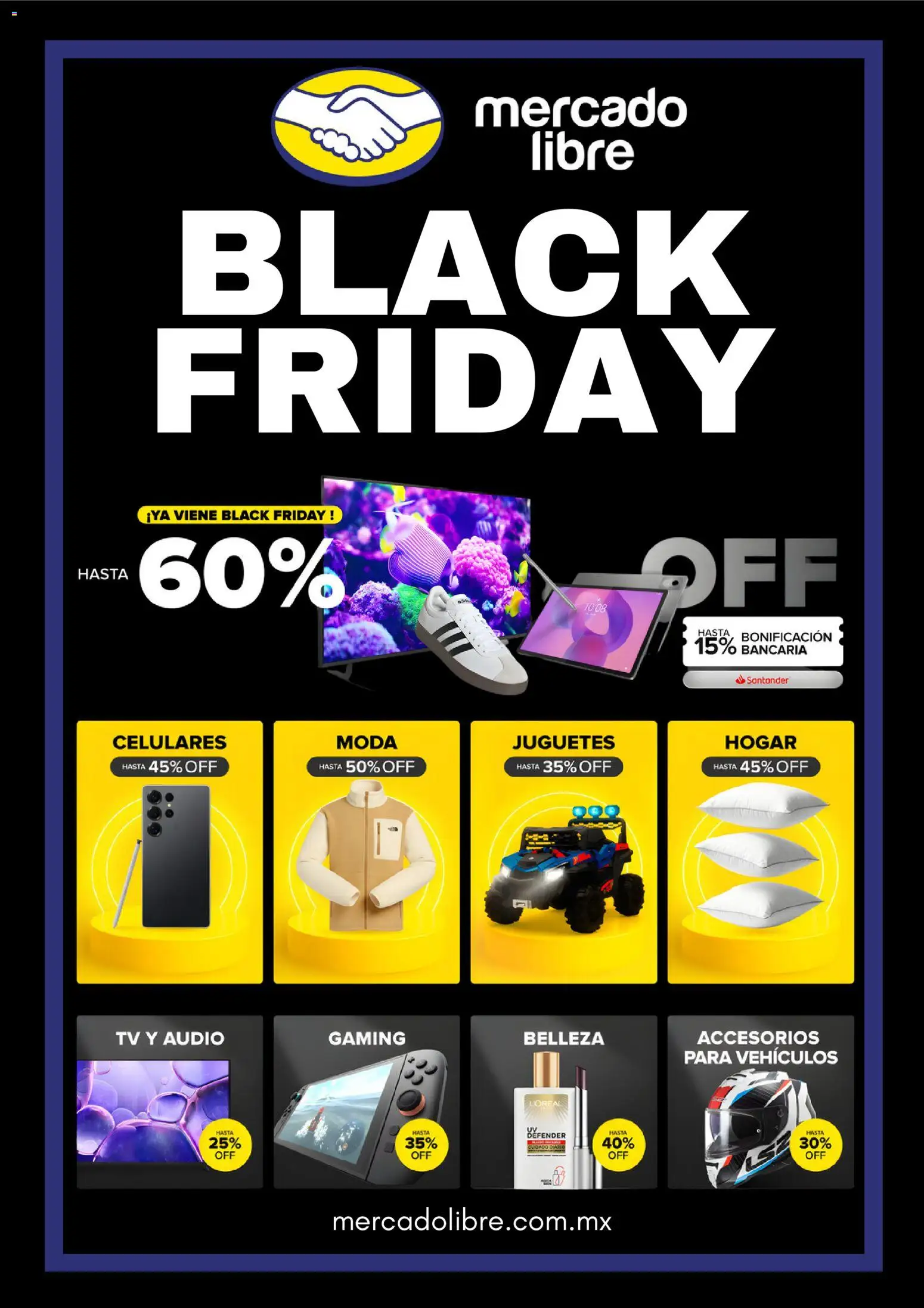 Mercado Libre Black Friday - página 1- válido desde 25/11/2025