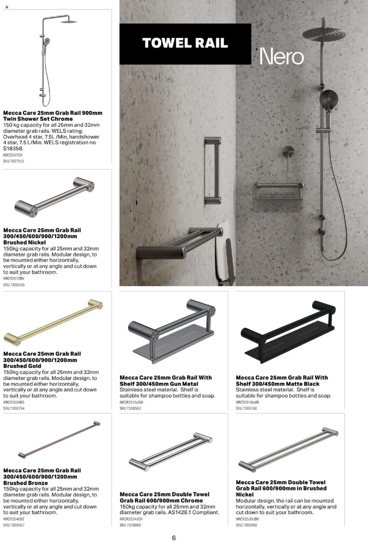 Mitre 10 - Assisted Living E-selection Guide 2025 - page 6- valid from 08/10/2025