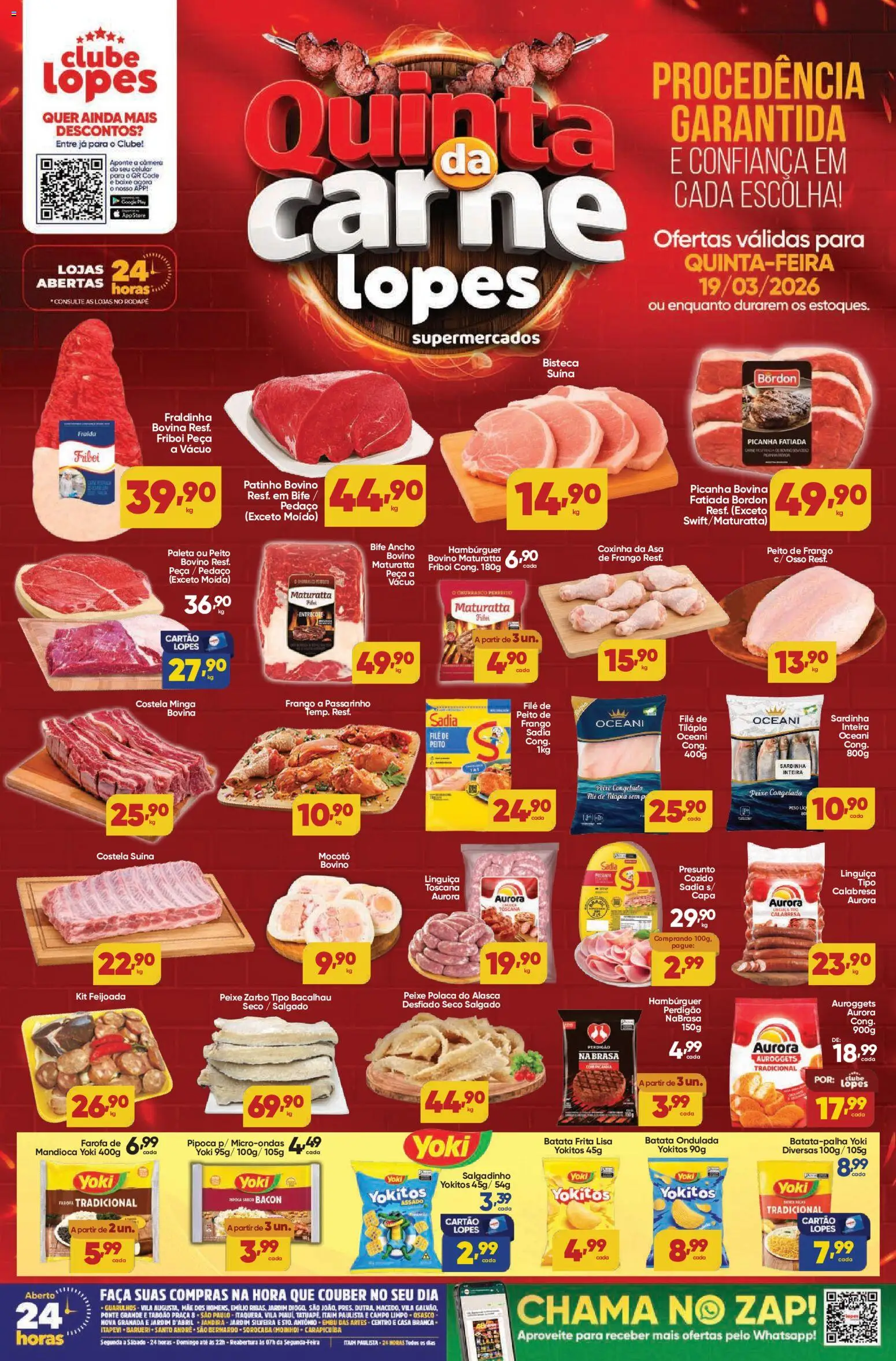 Lopes Supermercados - Ofertas da semana - página 1- válido a partir de 19/03/2026
