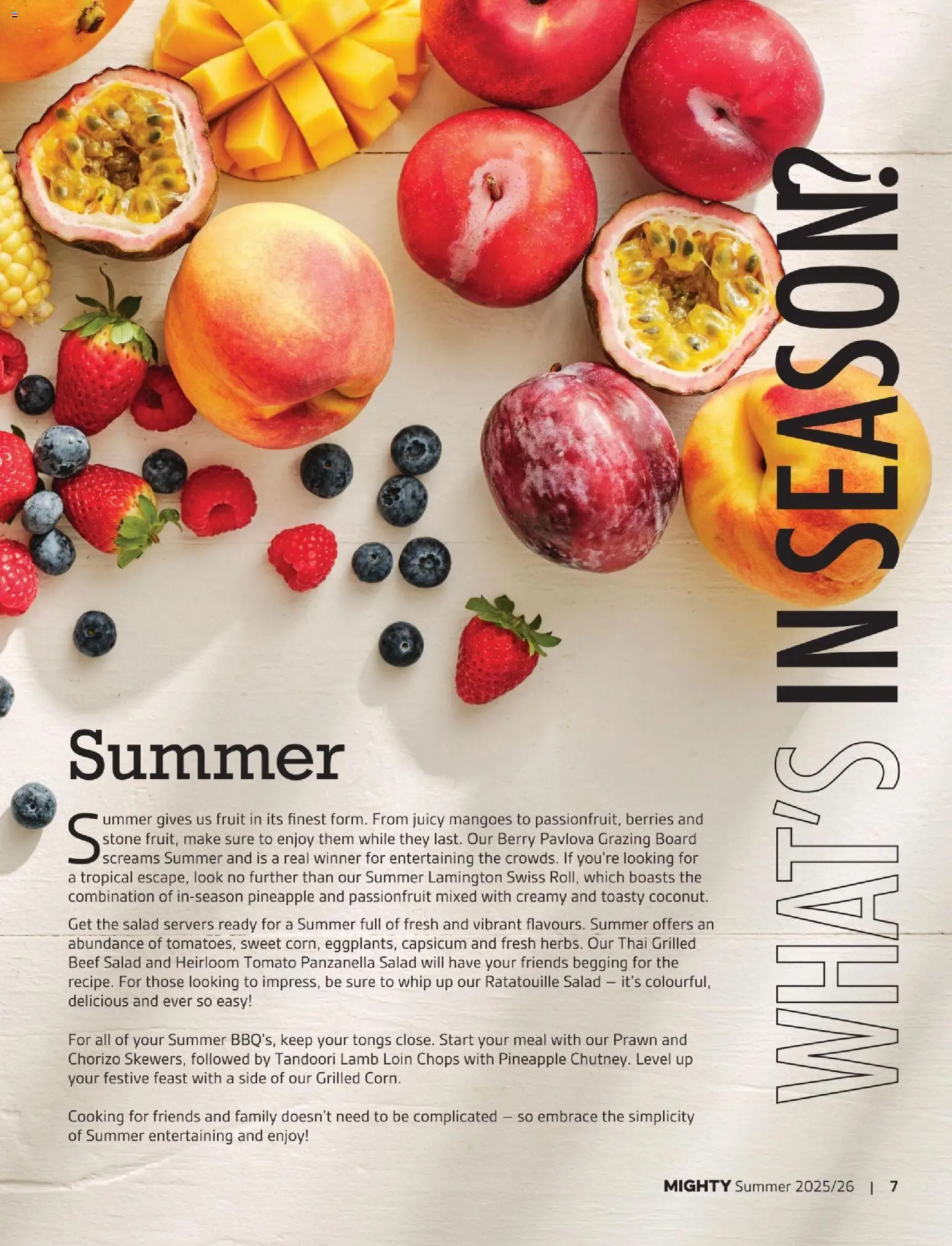 Foodland Mighty Magazine - Summer 2025/26 - page 7- valid from 01/12/2025