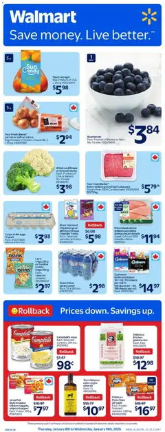 Preview Walmart weekly flyer valid from Jan 8, 2026