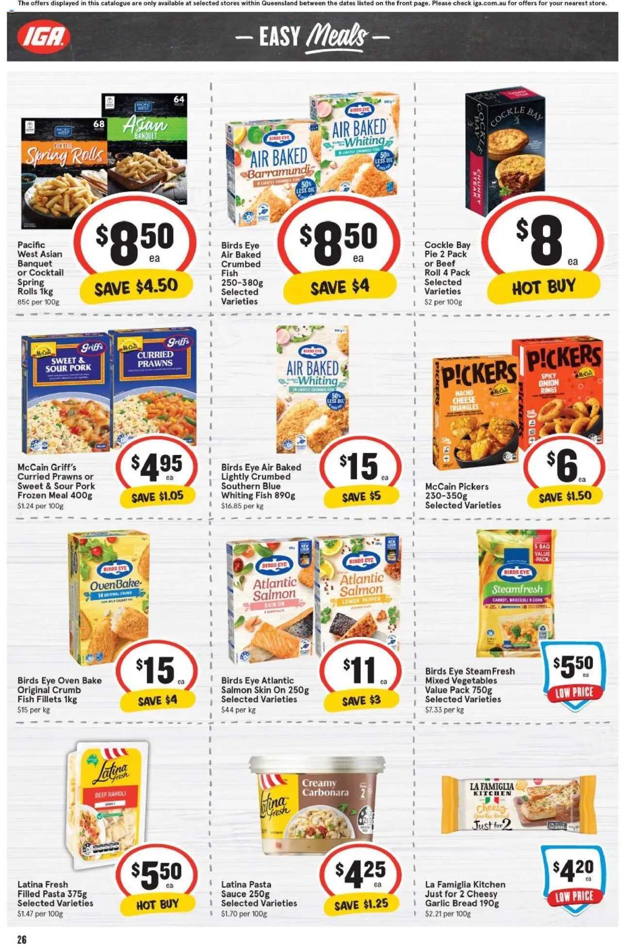 IGA Catalogue QLD - page 26- valid from 16/07/2025