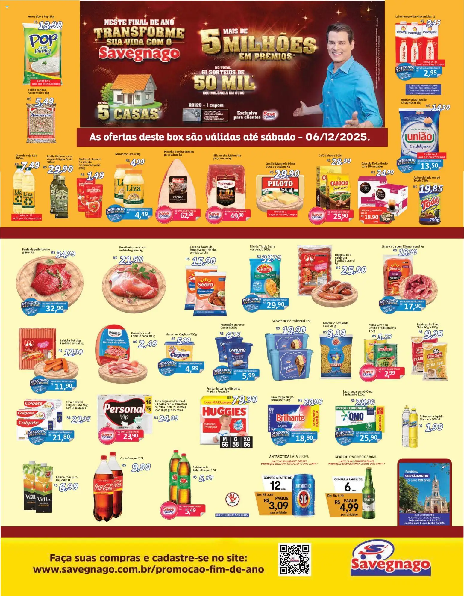 Savegnago - Ofertas da semana - página 1- válido a partir de 04/12/2025
