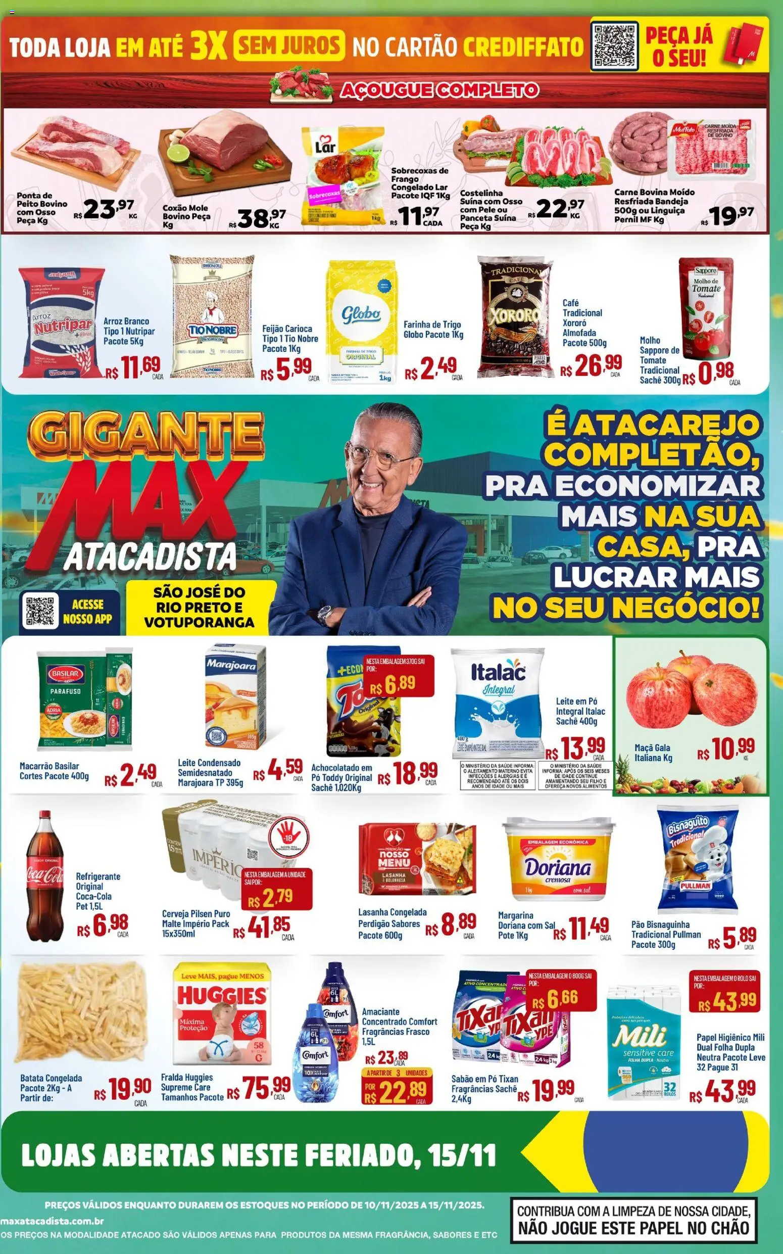 Max Atacadista - Ofertas da semana  - página 1- válido a partir de 10/11/2025

