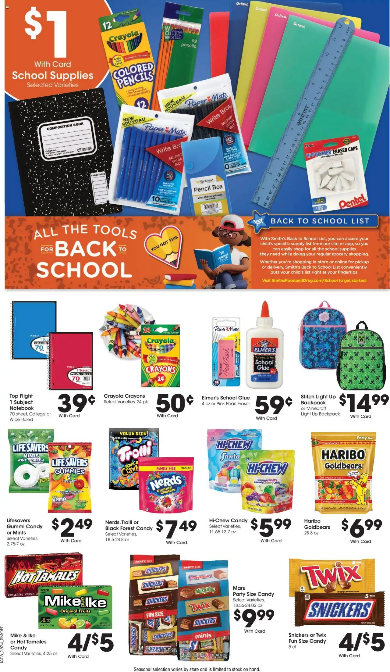 Smith's Weekly Ad - page 10- valid from 07/16/2025