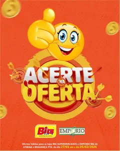 Pré-visualização Big Supermercados - Ofertas da semana válida a partir de 27/01/2026