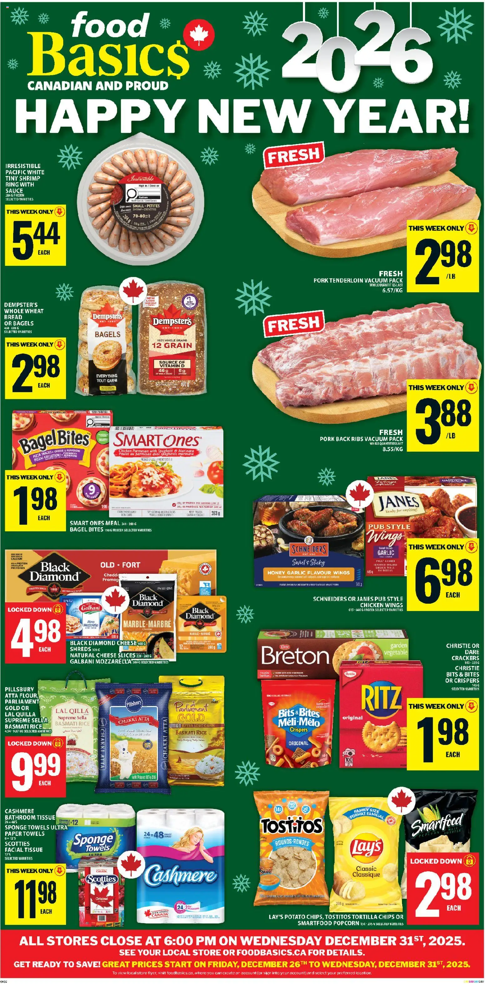 Food Basics weekly flyer / circulaire - page 1- valid from Dec 25, 2025