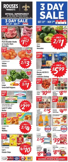 Preview Rouses Weekly Ad - MS valid from 10/29/2025