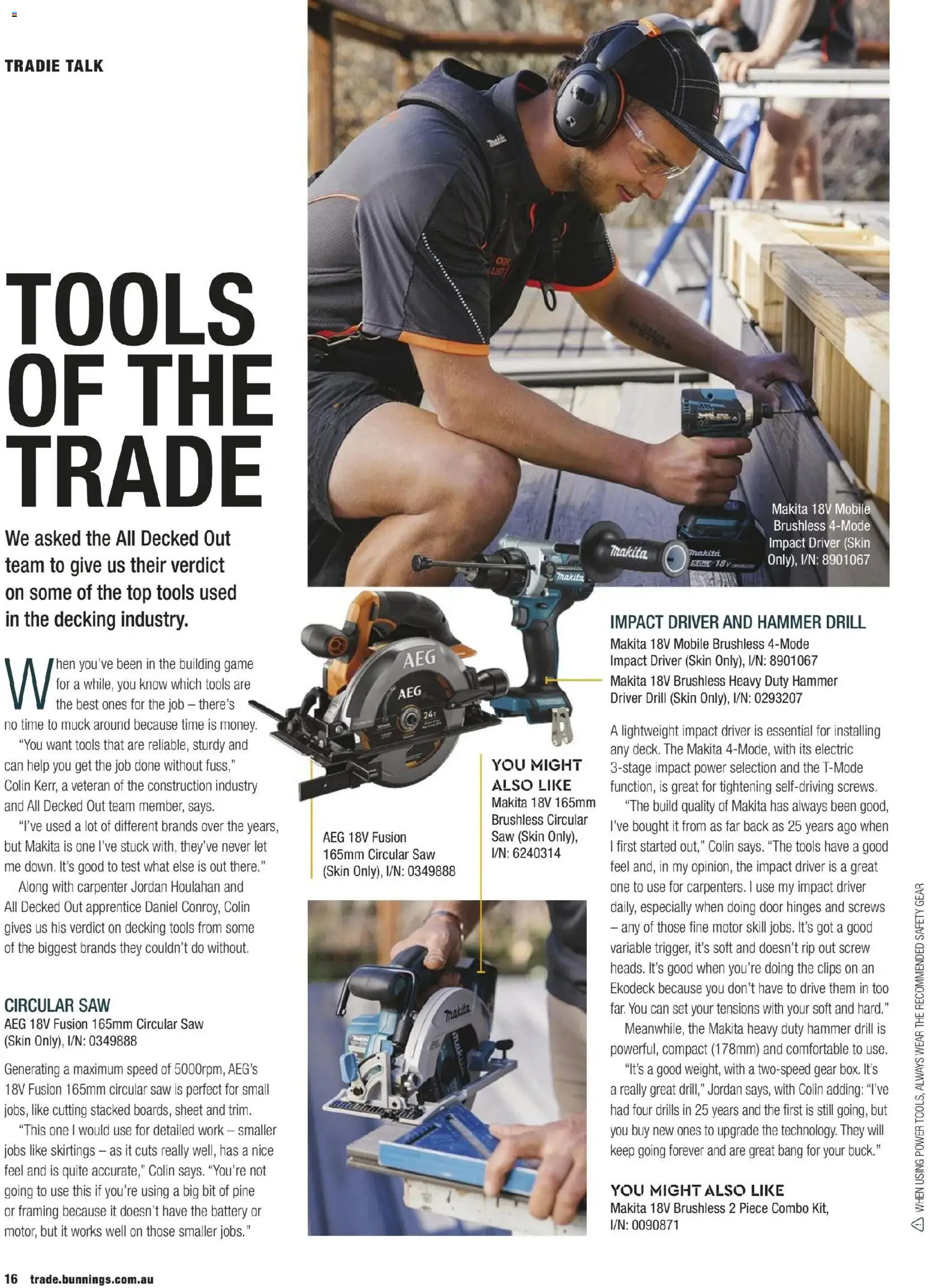 Bunnings Warehouse Trade Magazine November 2025 - page 16- valid from 01/11/2025