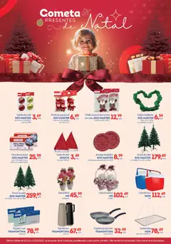 Pré-visualização Cometa Supermercados - Ofertas Presentes válida a partir de 01/12/2025