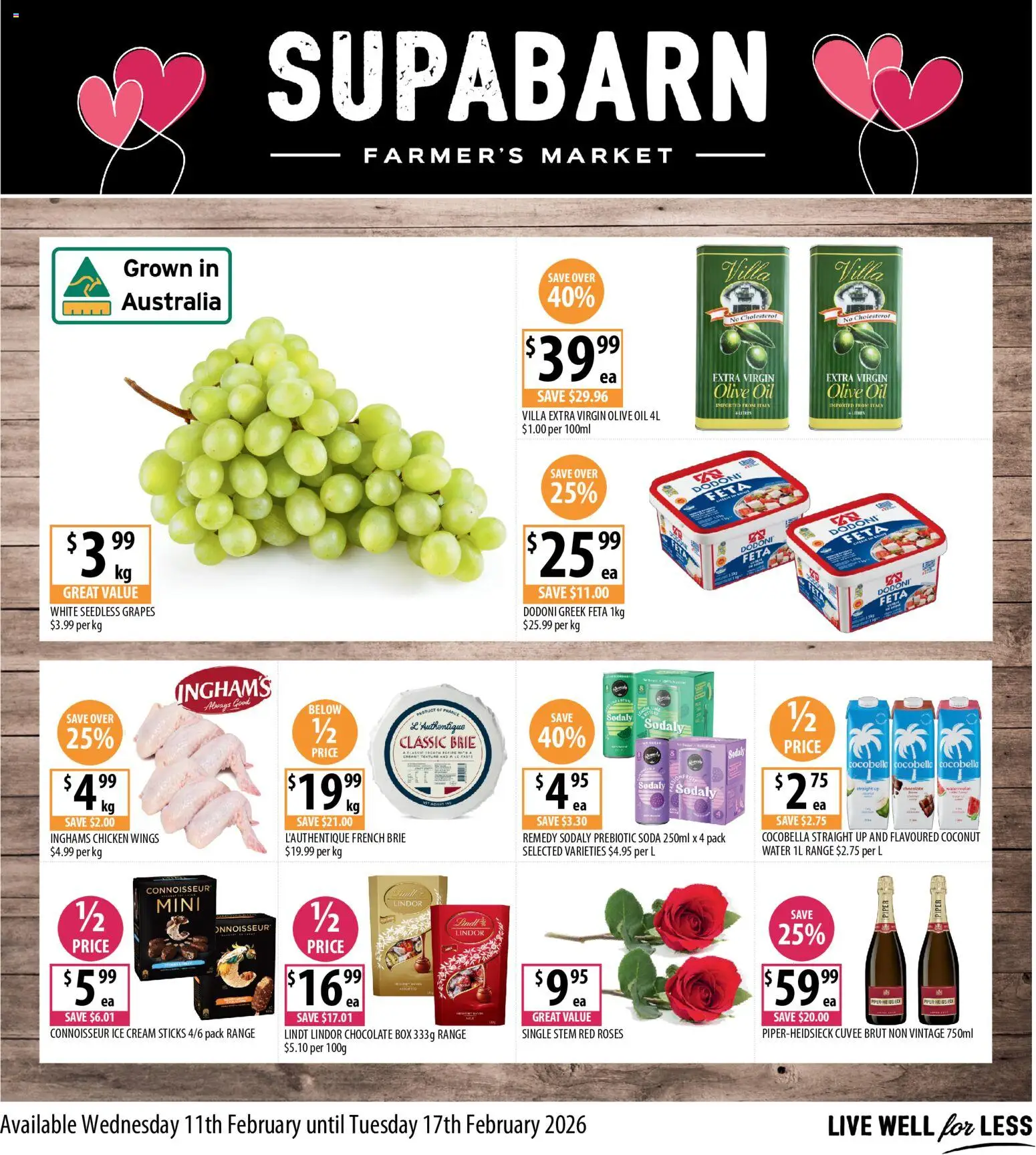 Supabarn  Catalogue  - page 1- valid from 11/02/2026