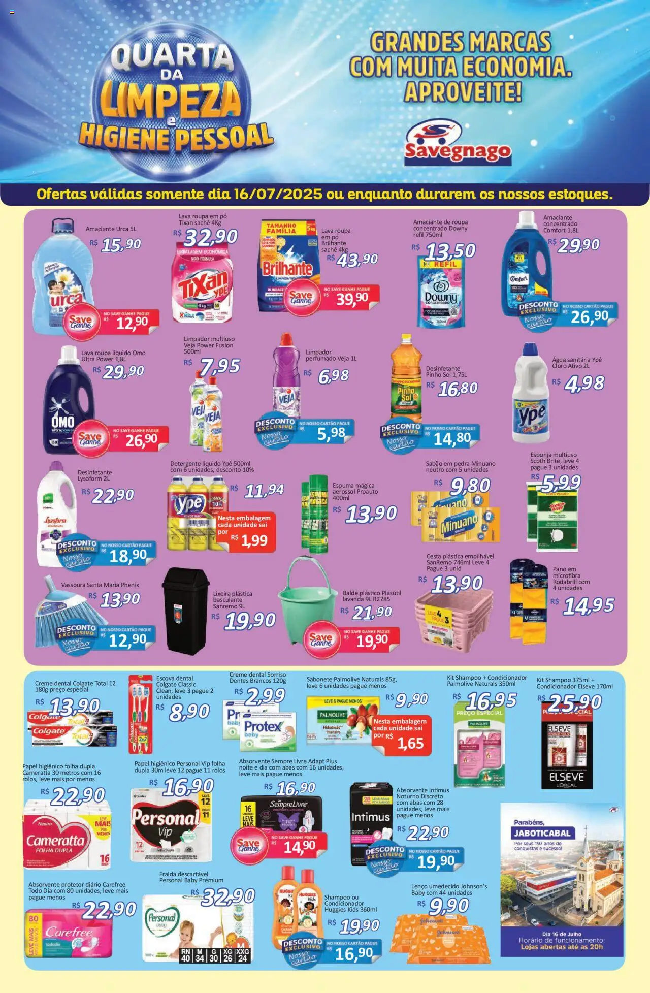 Savegnago - Ofertas da semana - página 1- válido a partir de 16/07/2025
