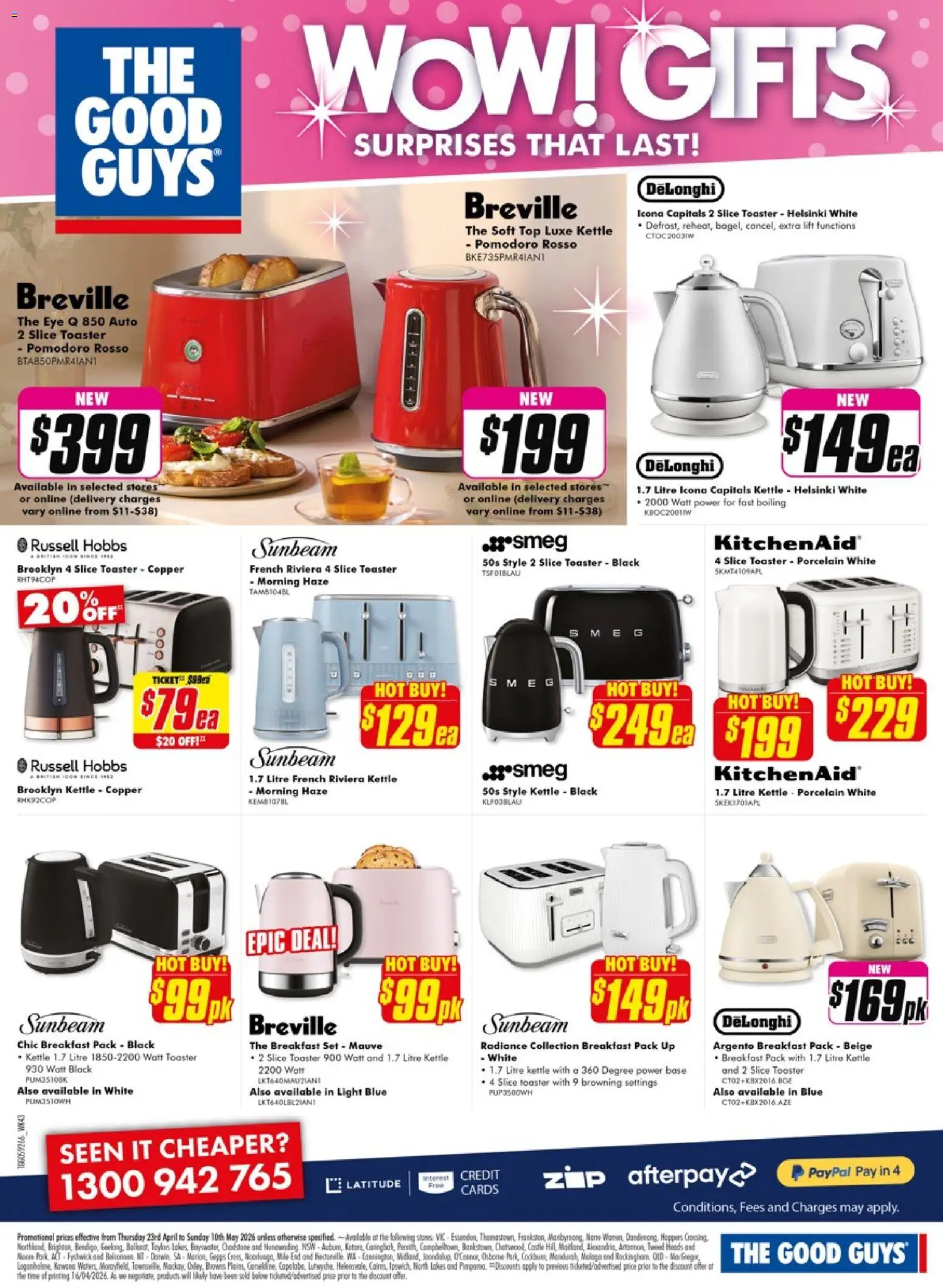 The Good Guys catalogue  - page 7- valid from 22/04/2026