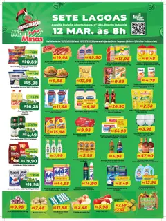 Pré-visualização Mart Minas ofertas válida a partir de 12/03/2026