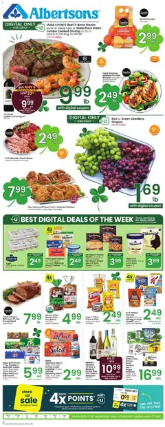 Preview Albertsons Weekly Ad valid from 03/11/2026