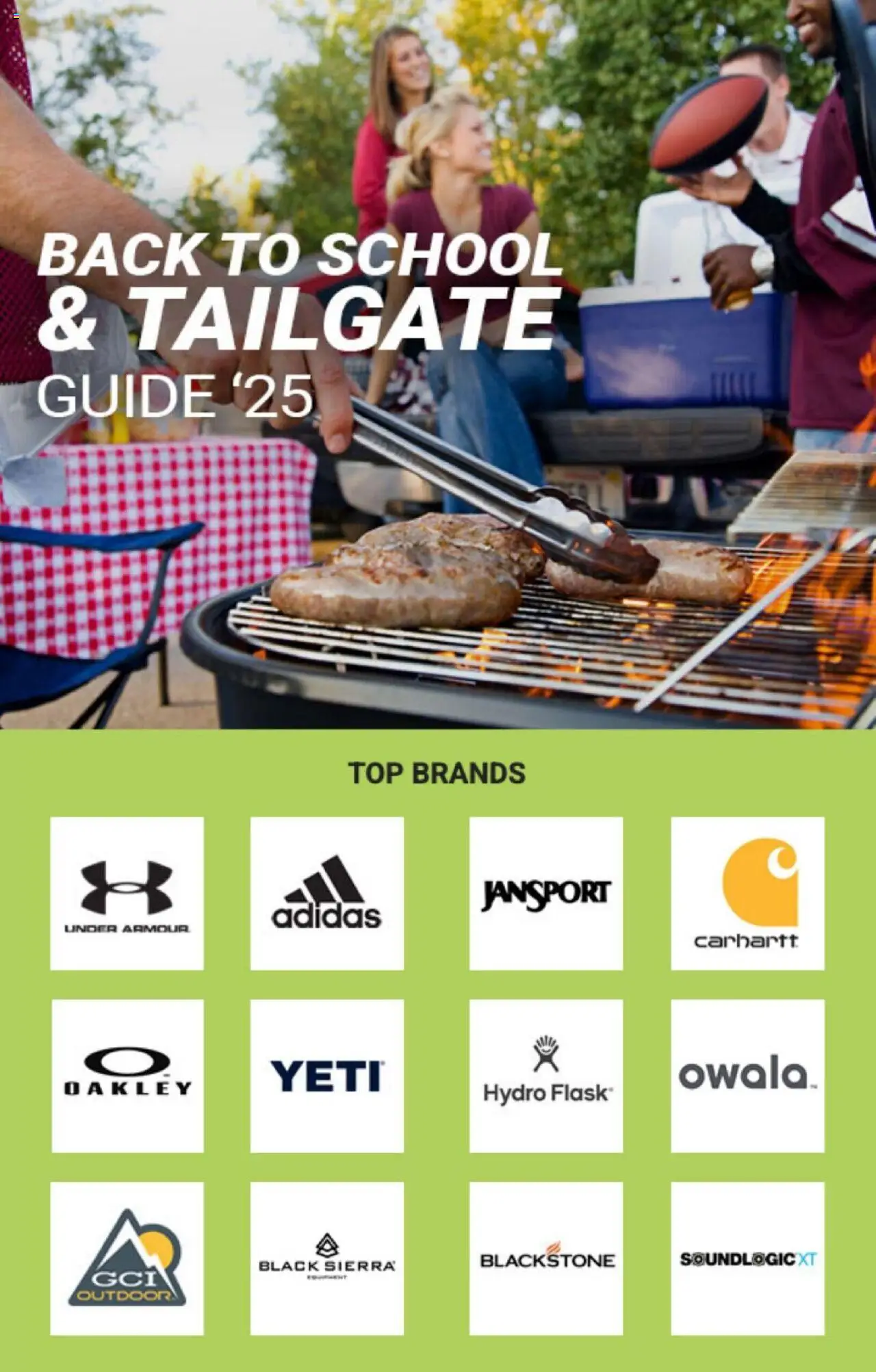 Dunham's Sports Back To School & Tailgate Guide - page 1- valid from 07/17/2025