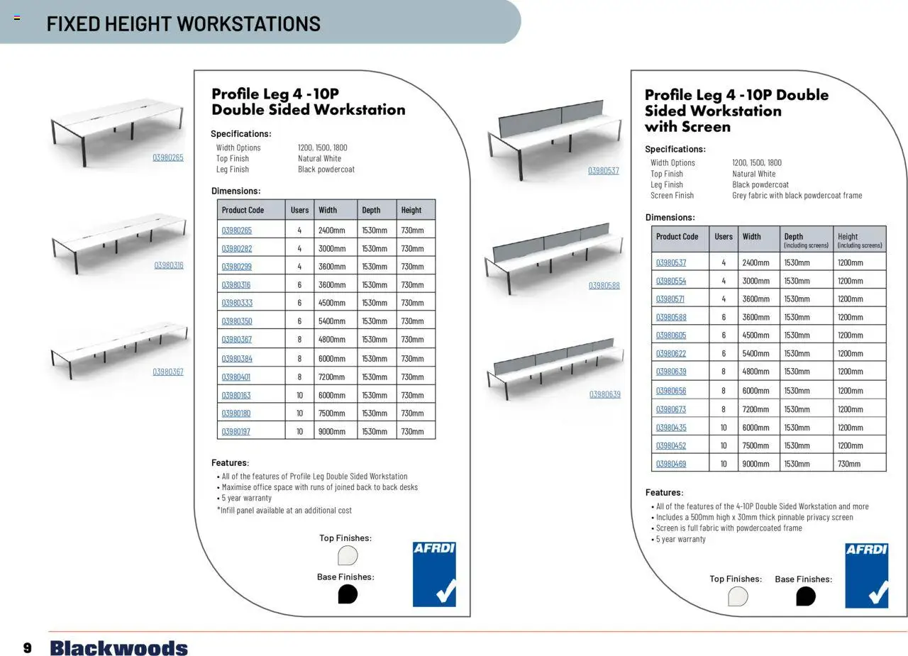 Black Woods Furniture Catalogue - page 10- valid from 18/11/2024