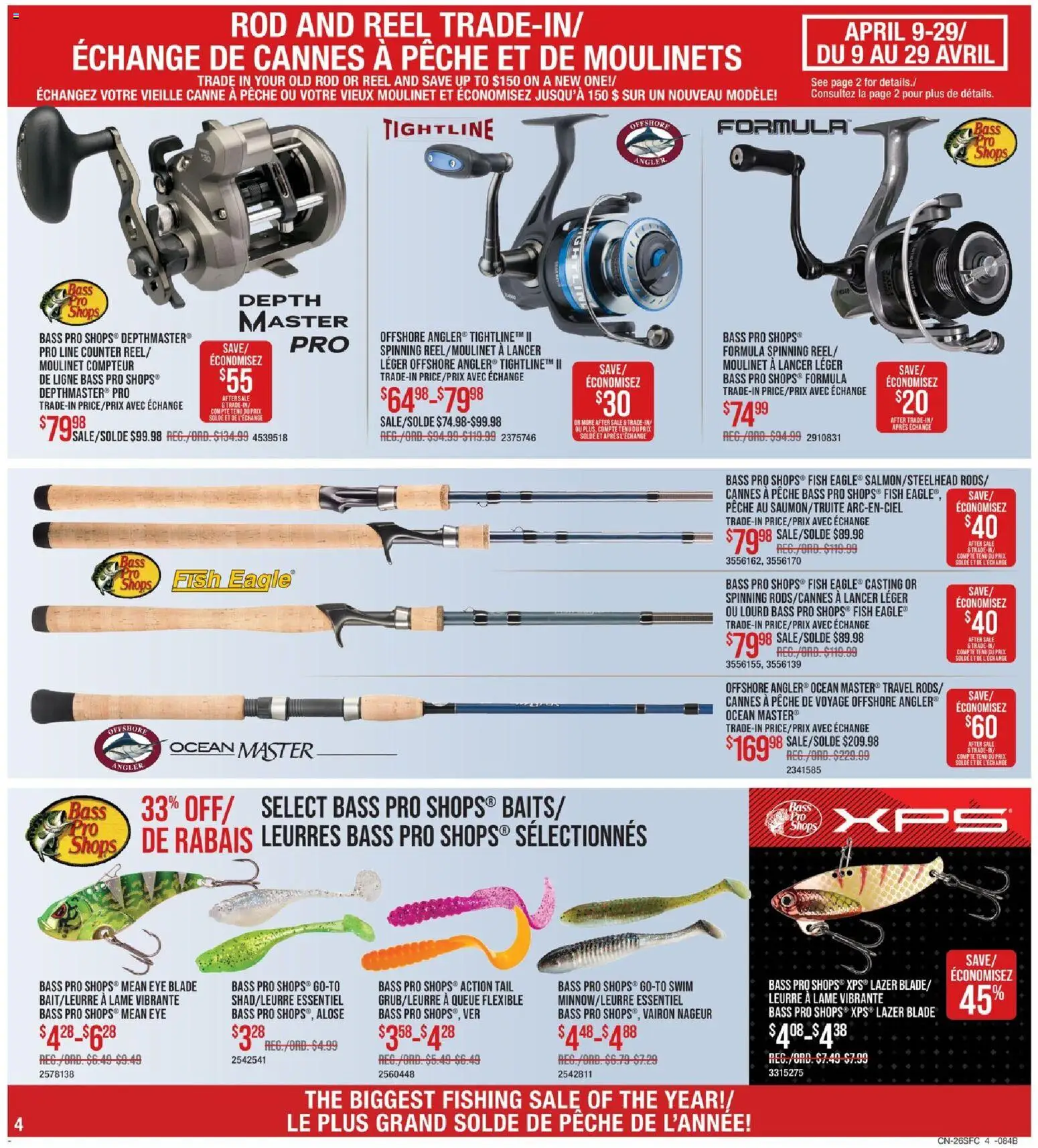 Cabelas weekly flyer / circulaire - page 4- valid from Apr 9, 2026