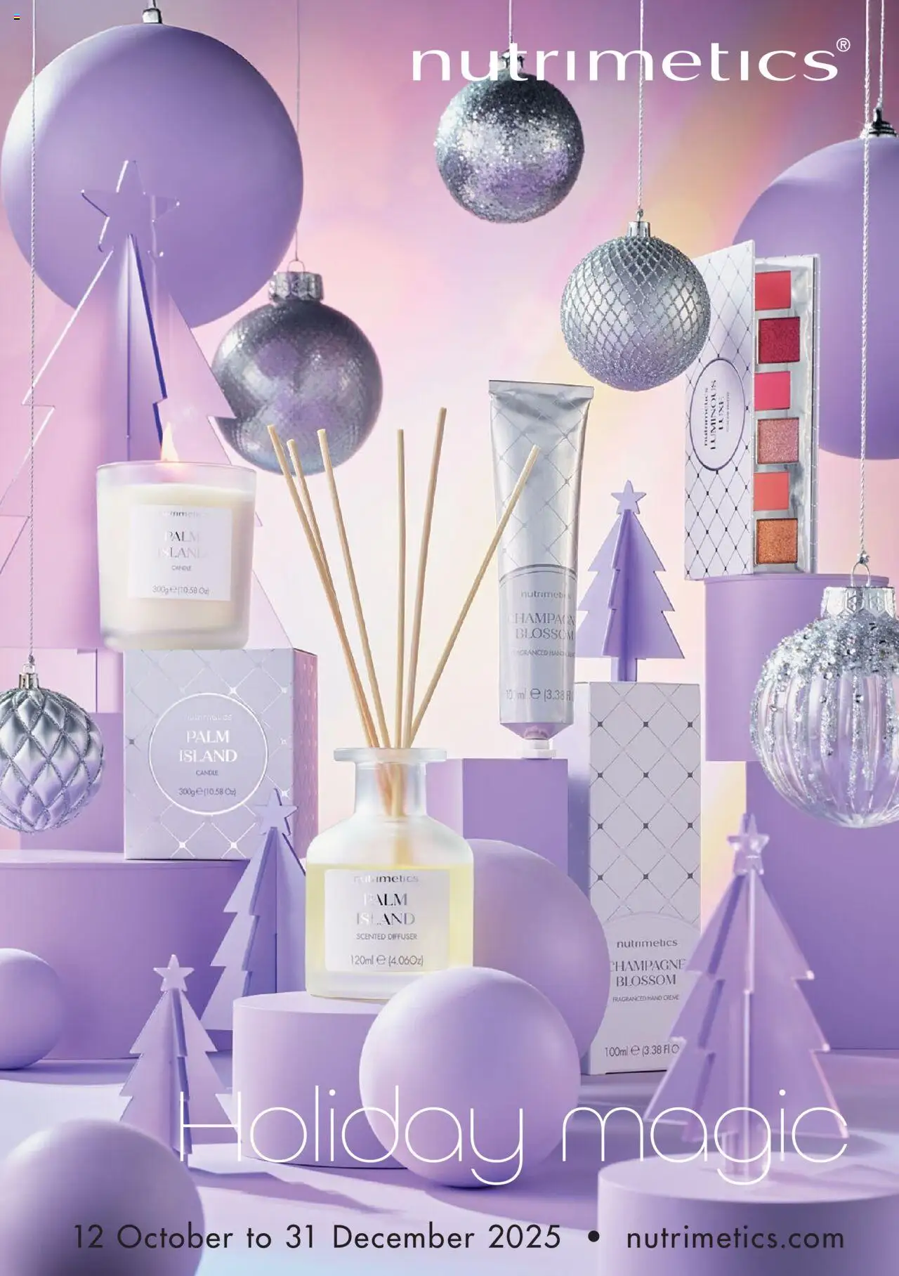 Nutrimetics Catalogue Holiday magic - page 1- valid from 12/10/2025