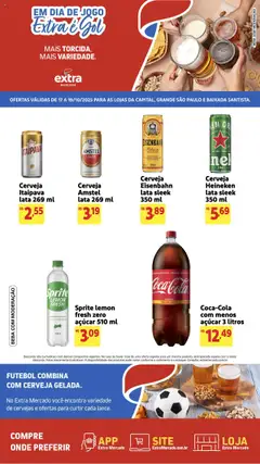 Pré-visualização Extra - Ofertas de Mercado Viral Gol válida a partir de 17/10/2025